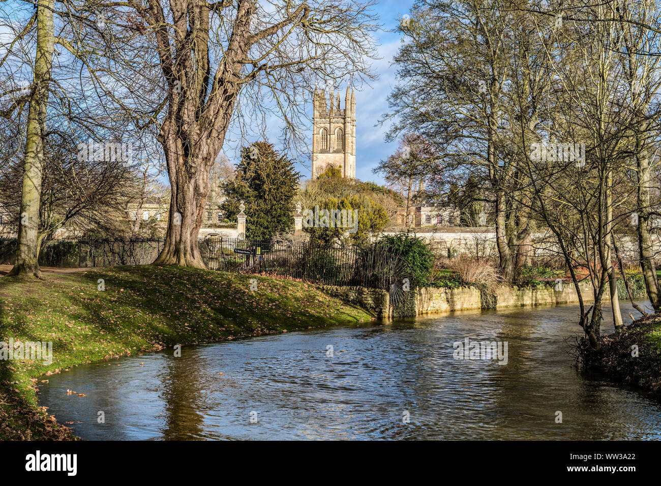 Magdalen College, Oxford, Regno Unito. Foto Stock