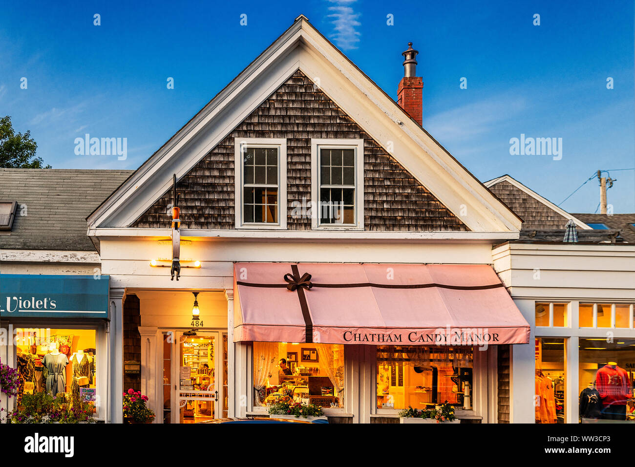 Candy Manor, Chatham, Cape Cod, Massachusetts, STATI UNITI D'AMERICA. Foto Stock Candy Manor, Chatham, Cape Cod, Massachusetts, STATI UNITI D'AMERICA. Foto Stock