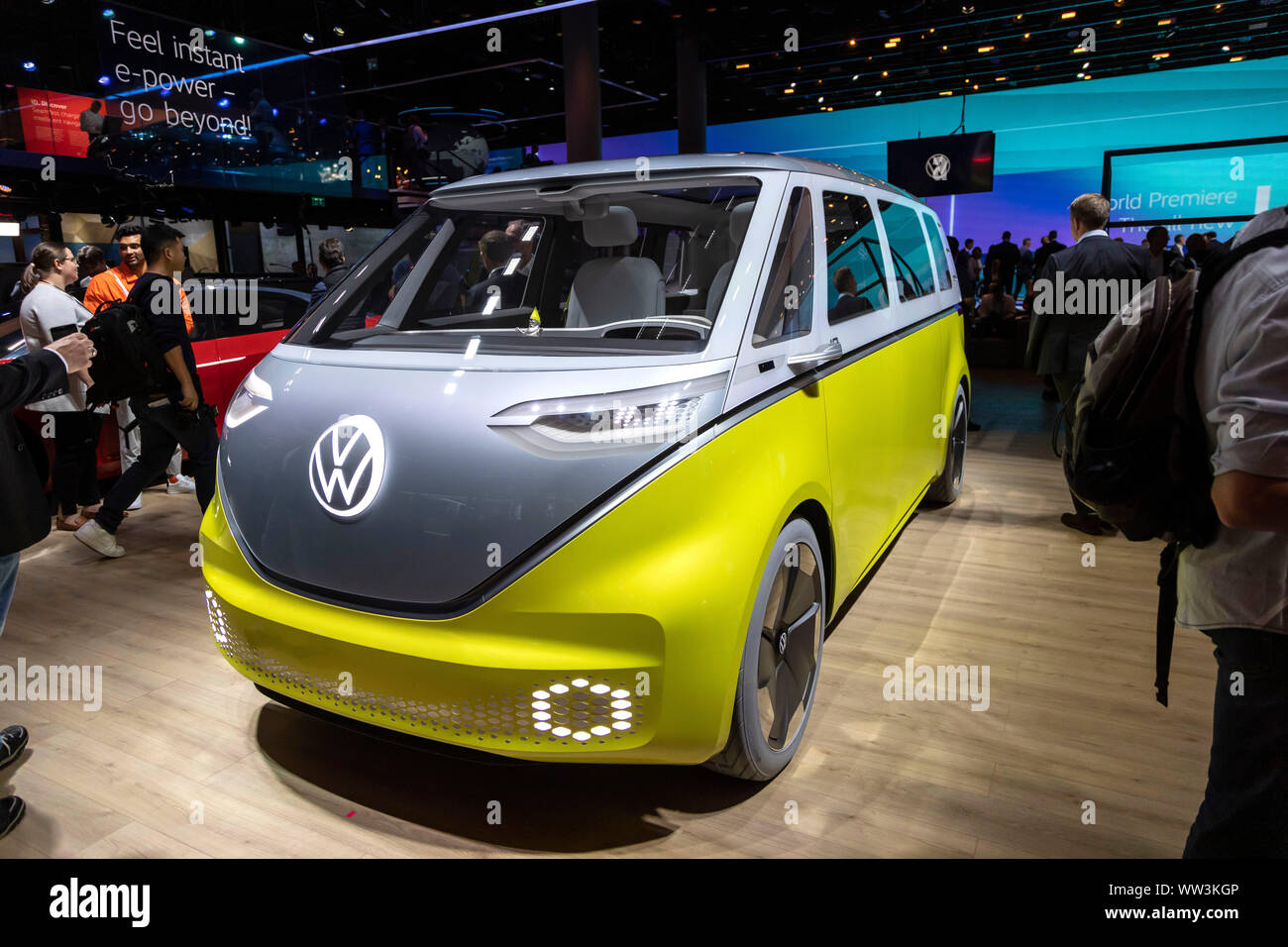 ID Volswagen Buzz su IAA 2019 Foto Stock