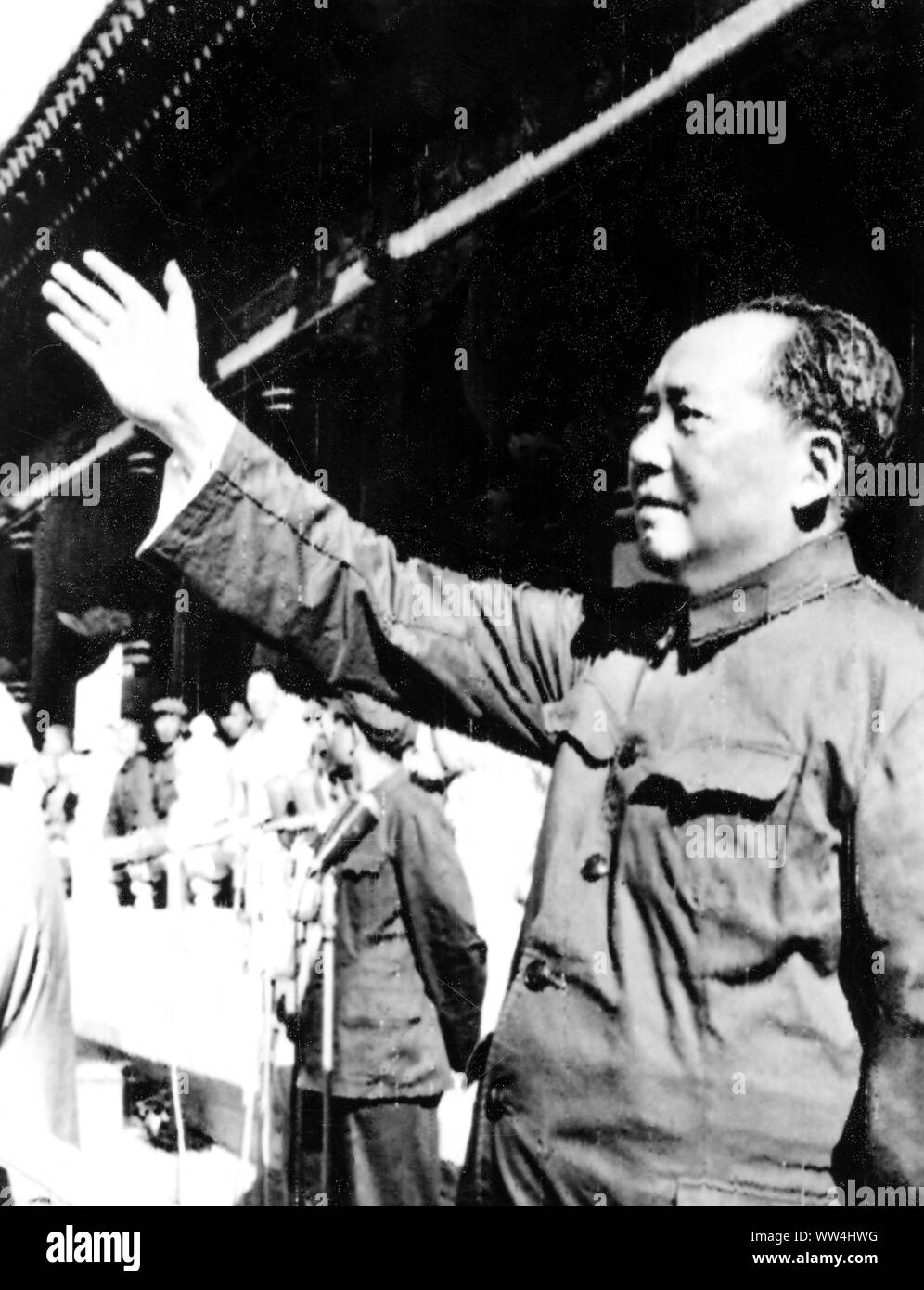 Mao Zedong, Pechino, 18 agosto 1966 Foto Stock