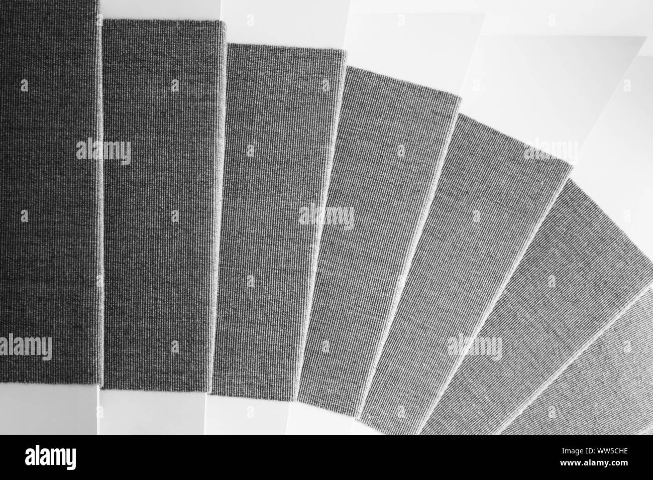 La fotografia in bianco e nero della casa di scale, Foto Stock