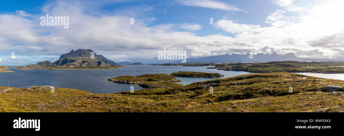 Heroy, Norvegia,Nordland Foto Stock