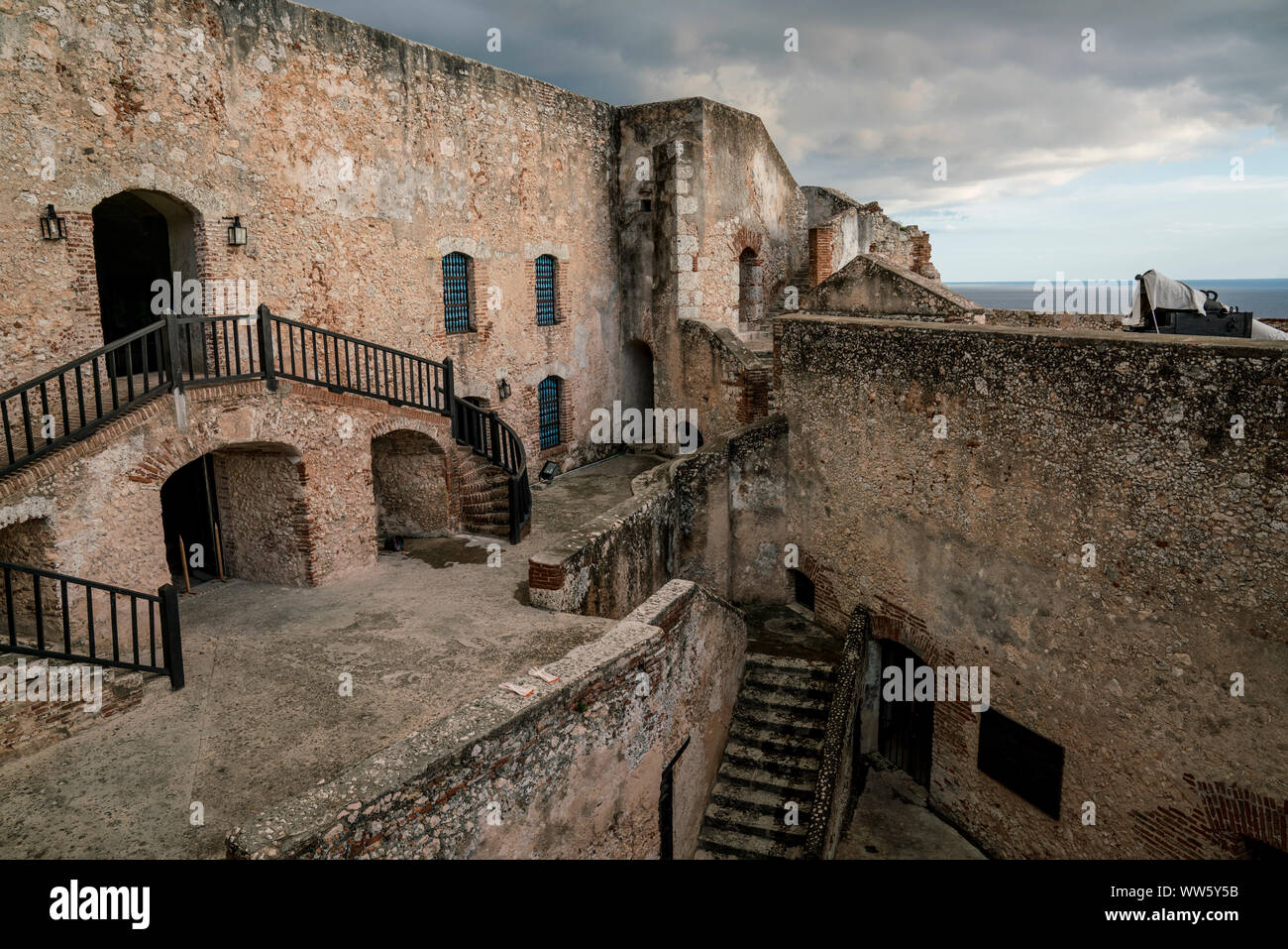 Fortezza di Santiago de Cuba, il Castillo de San Pedro de la Roca, Cuba Foto Stock