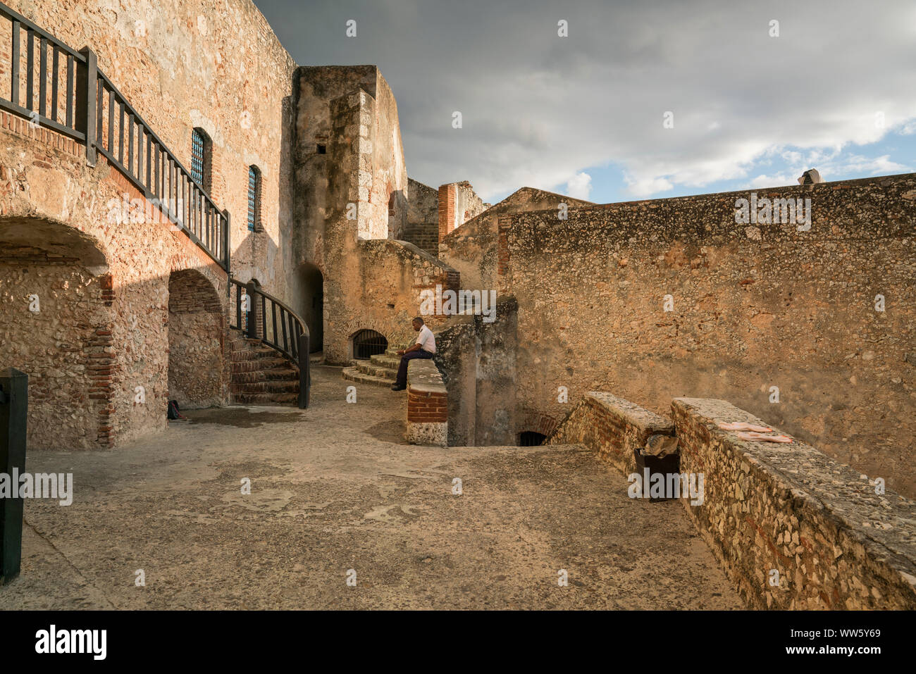 Fortezza di Santiago de Cuba, il Castillo de San Pedro de la Roca, Cuba Foto Stock