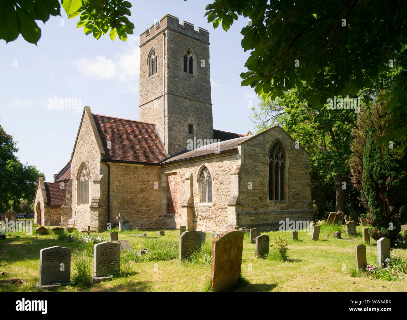 Chiesa di San Tommaso, Simpson, Milton Keynes Foto Stock