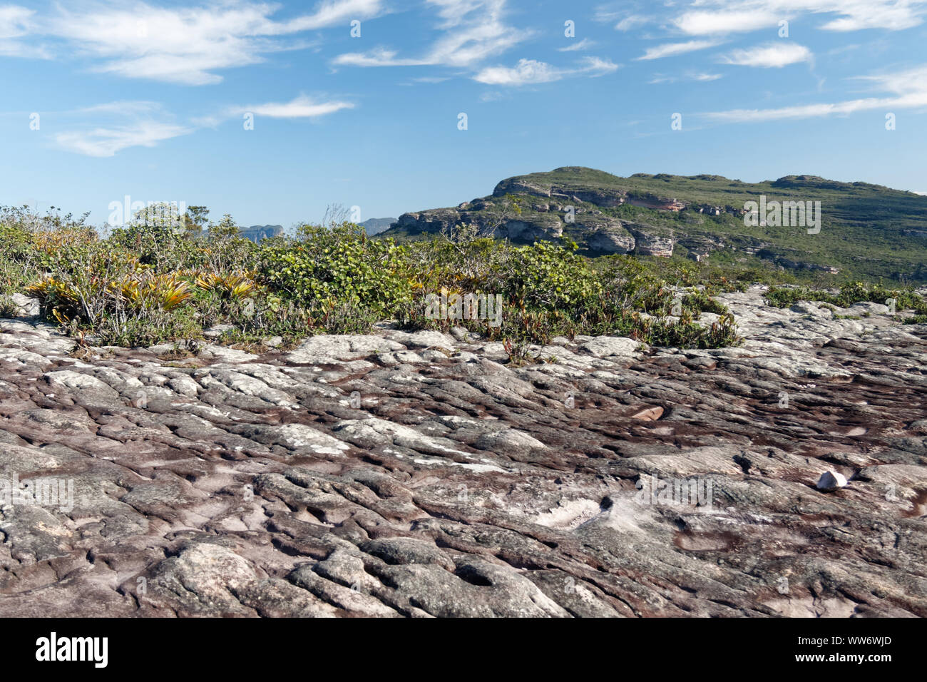 Chapada Diamantina a Bahia, Brasile Foto Stock