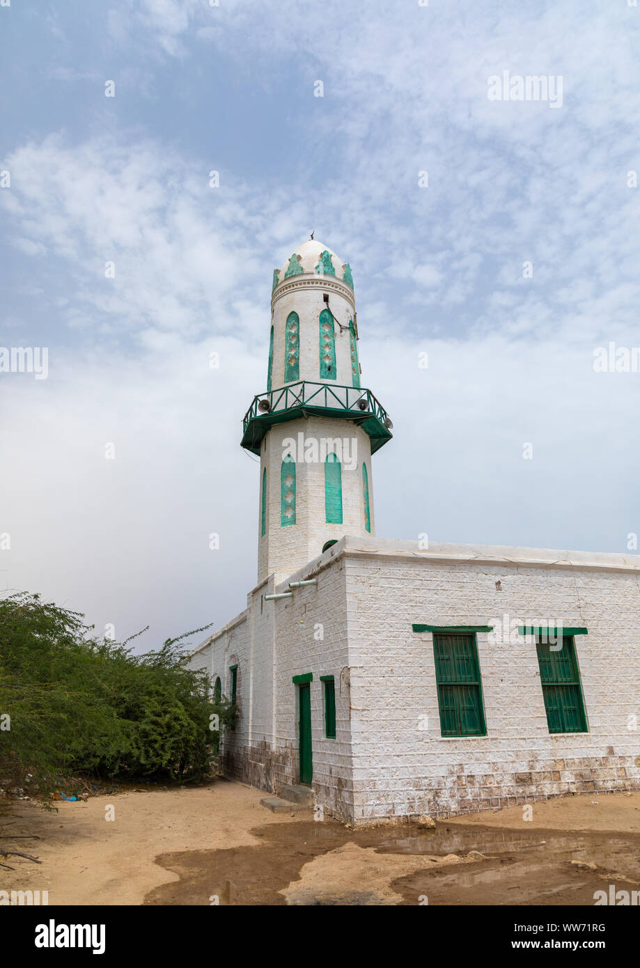 Vecchia moschea ottomana, Sahil regione berbera, il Somaliland Foto Stock