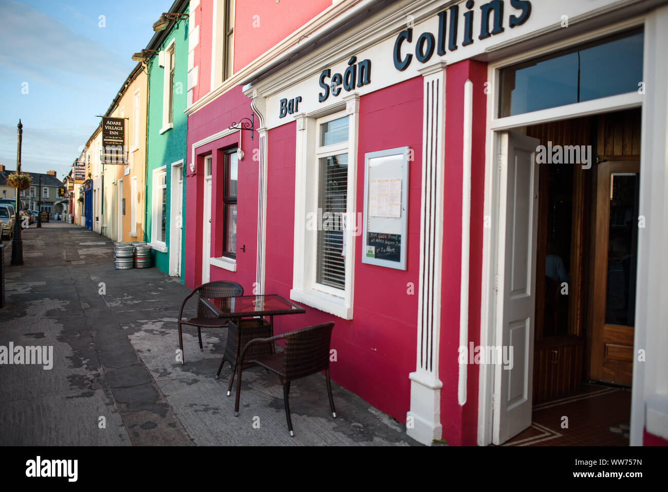 Particolare Architettura a Adare, Irlanda Foto Stock