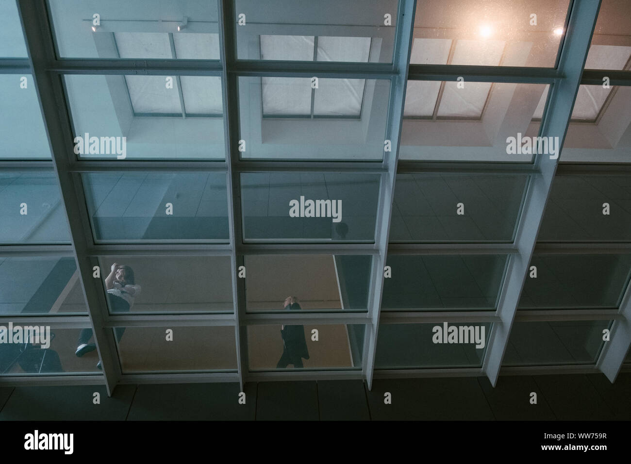 Nel Museo di Arte Moderna a Cracovia, Polonia Foto Stock