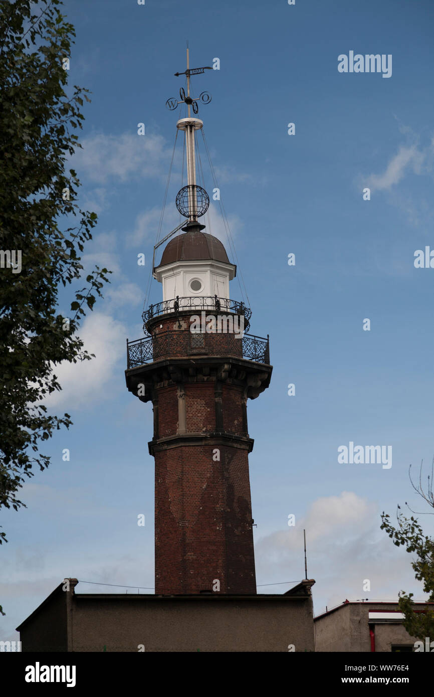 L'Europa, la Polonia, la Pomerania, Gdansk / Danzig, Nowy Porto Faro Foto Stock