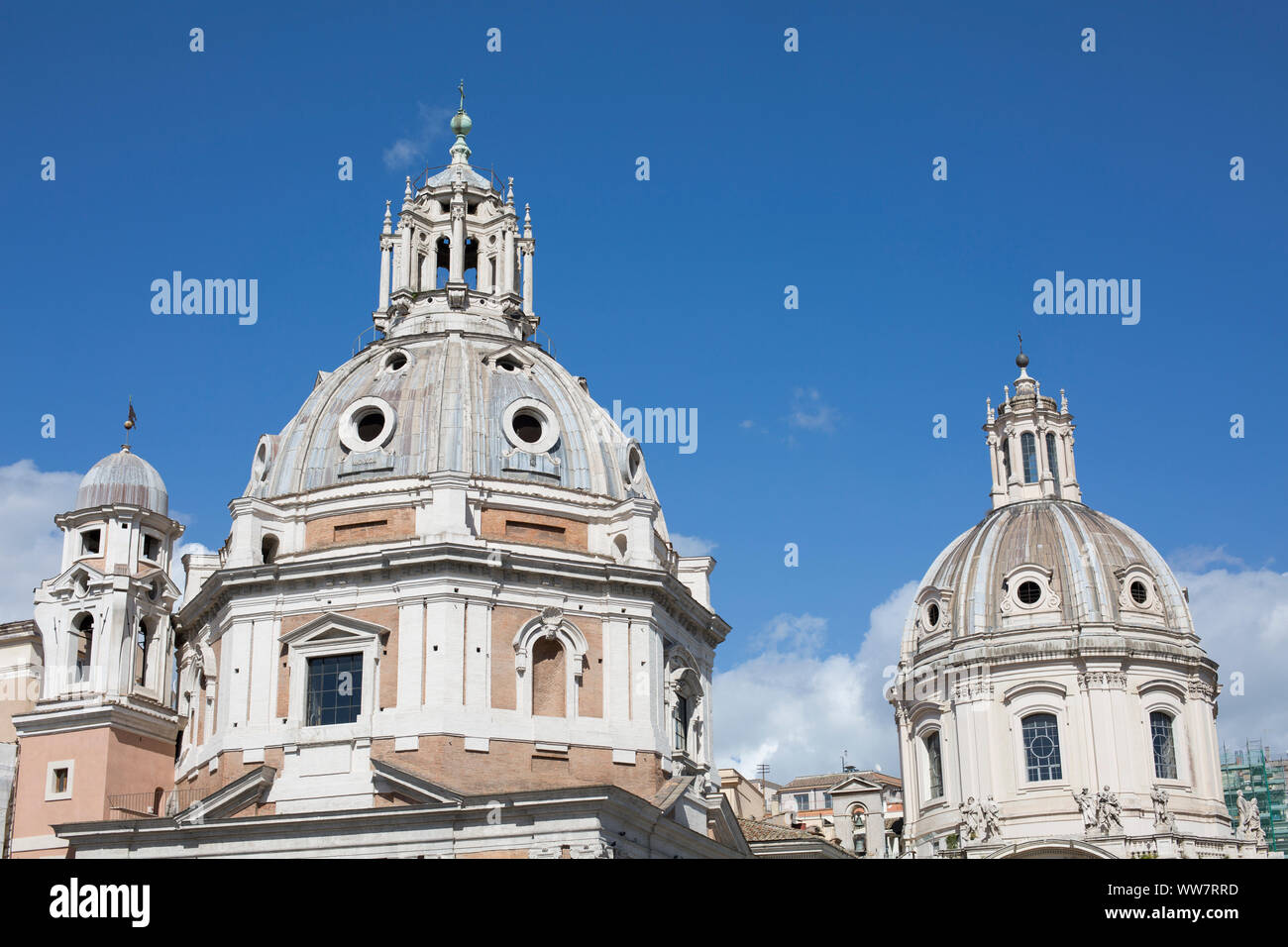 Italia, Roma, Santissimo Nome di Maria al Foro Traiano Foto Stock