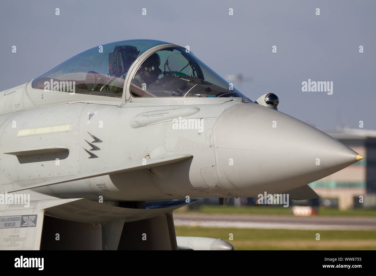 Forza Aerea Italiana Eurofighter EF2000 Typhoon Foto Stock