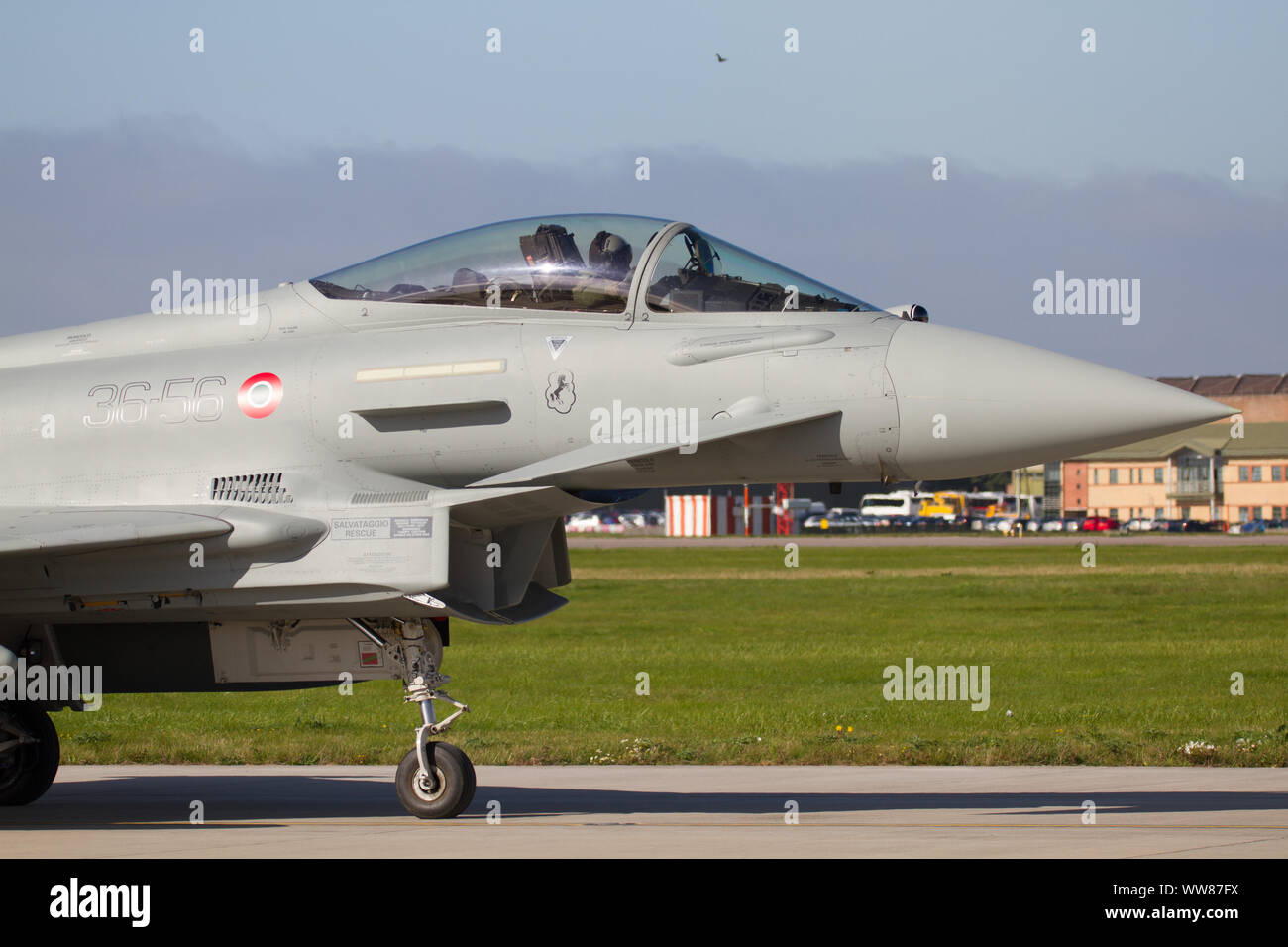 Forza Aerea Italiana Eurofighter EF2000 Typhoon Foto Stock