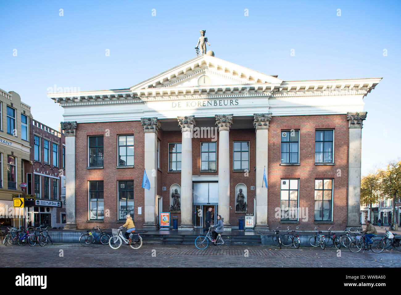 Paesi Bassi, Groningen, De Korenbeurs, ex scambio di grano, monumento UNESCO Foto Stock