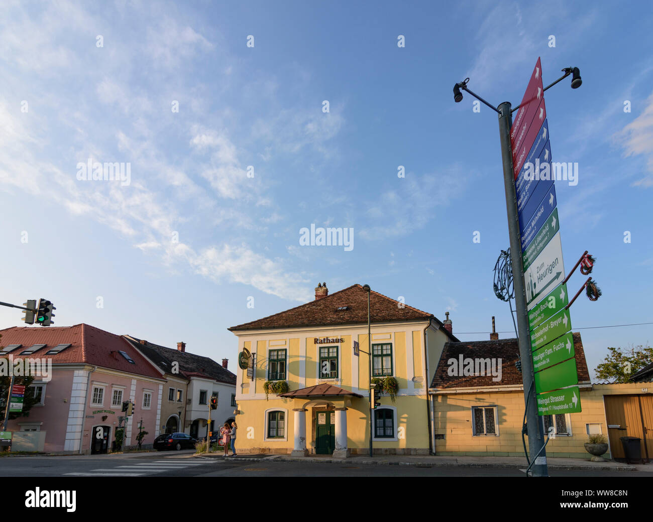 PfaffstÃ¤tten, Municipio Wienerwald, boschi di Vienna, Austria Inferiore, Austria Foto Stock