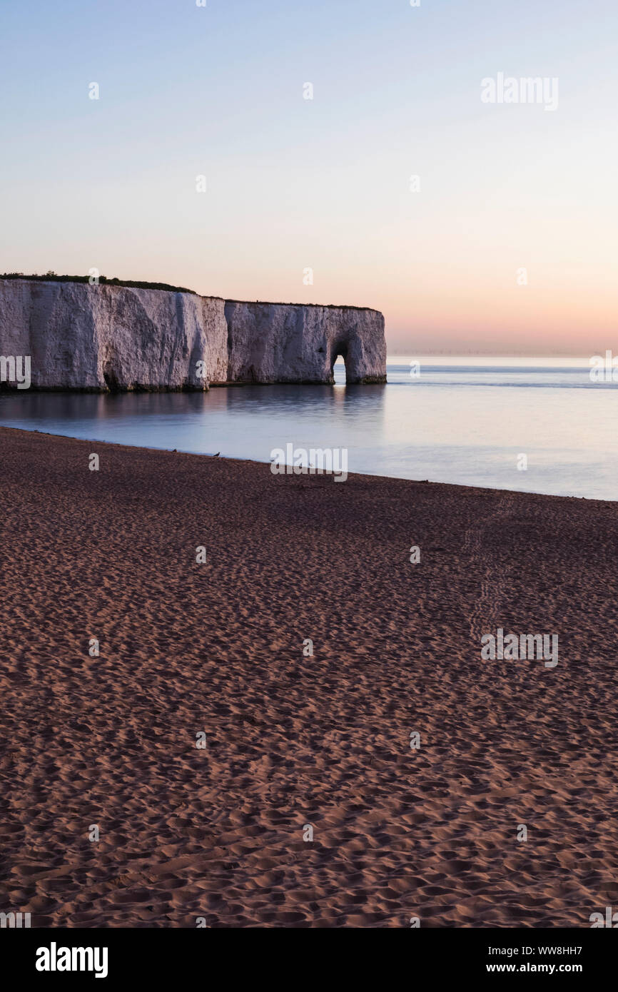 Inghilterra, Kent, Thanet, Broadstairs, Kingsgate Bay Foto Stock