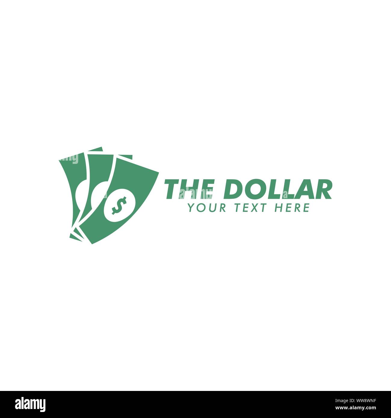 Dollar graphic design template vettoriale illustrazione isolato Illustrazione Vettoriale