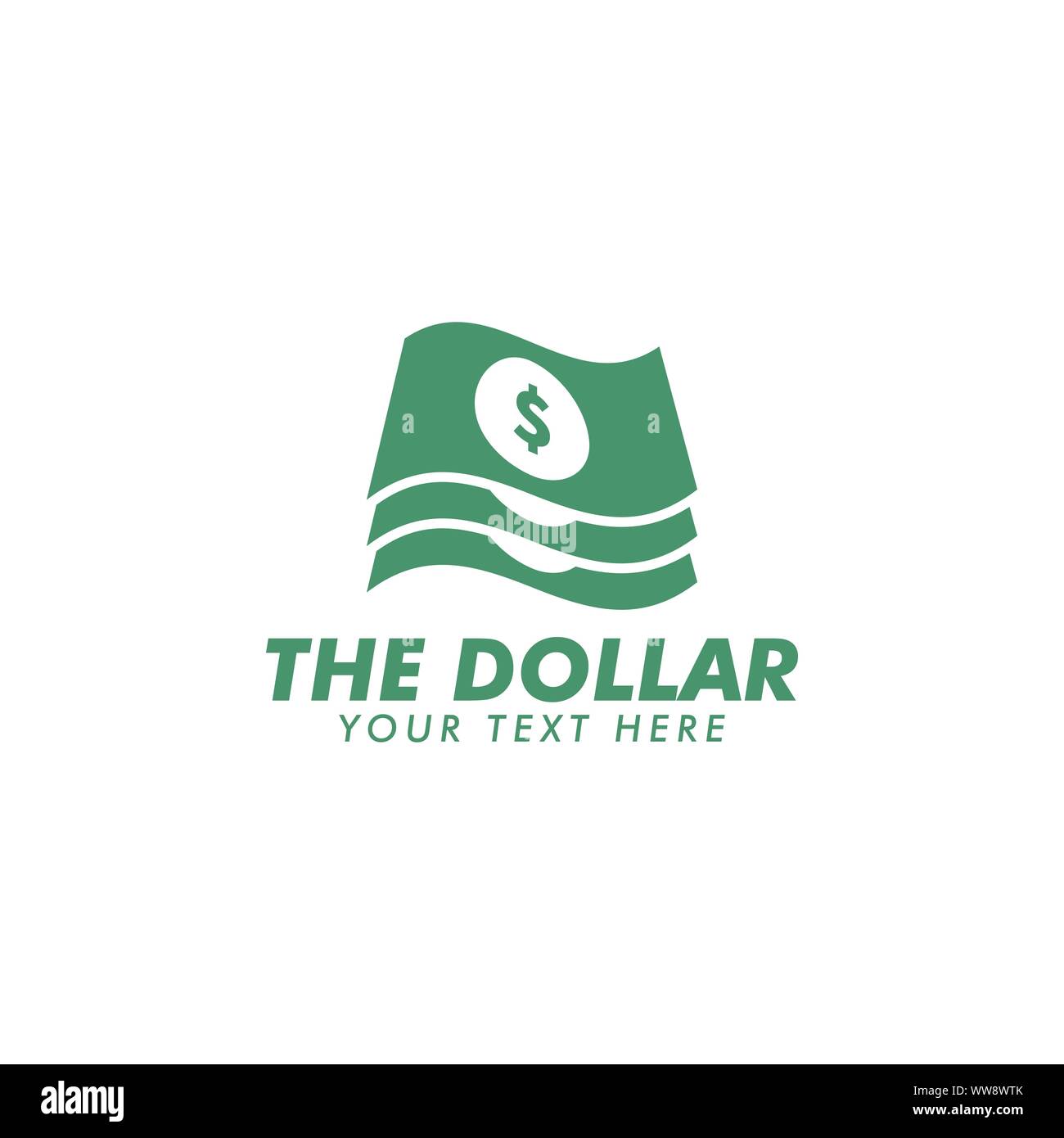 Dollar graphic design template vettoriale illustrazione isolato Illustrazione Vettoriale