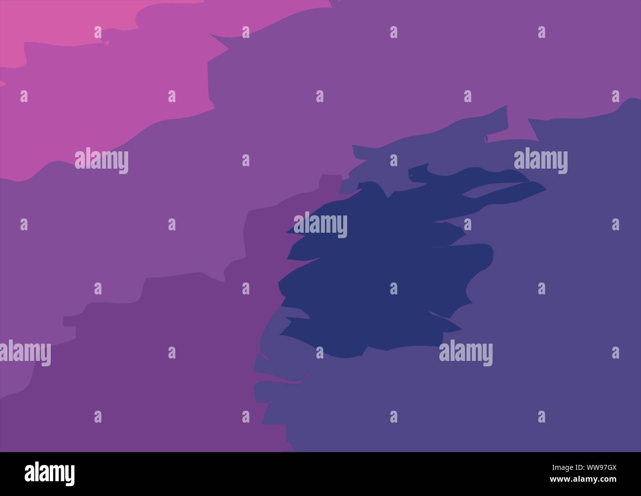 Colori militari e lustra di design in verde e altri colori Foto Stock