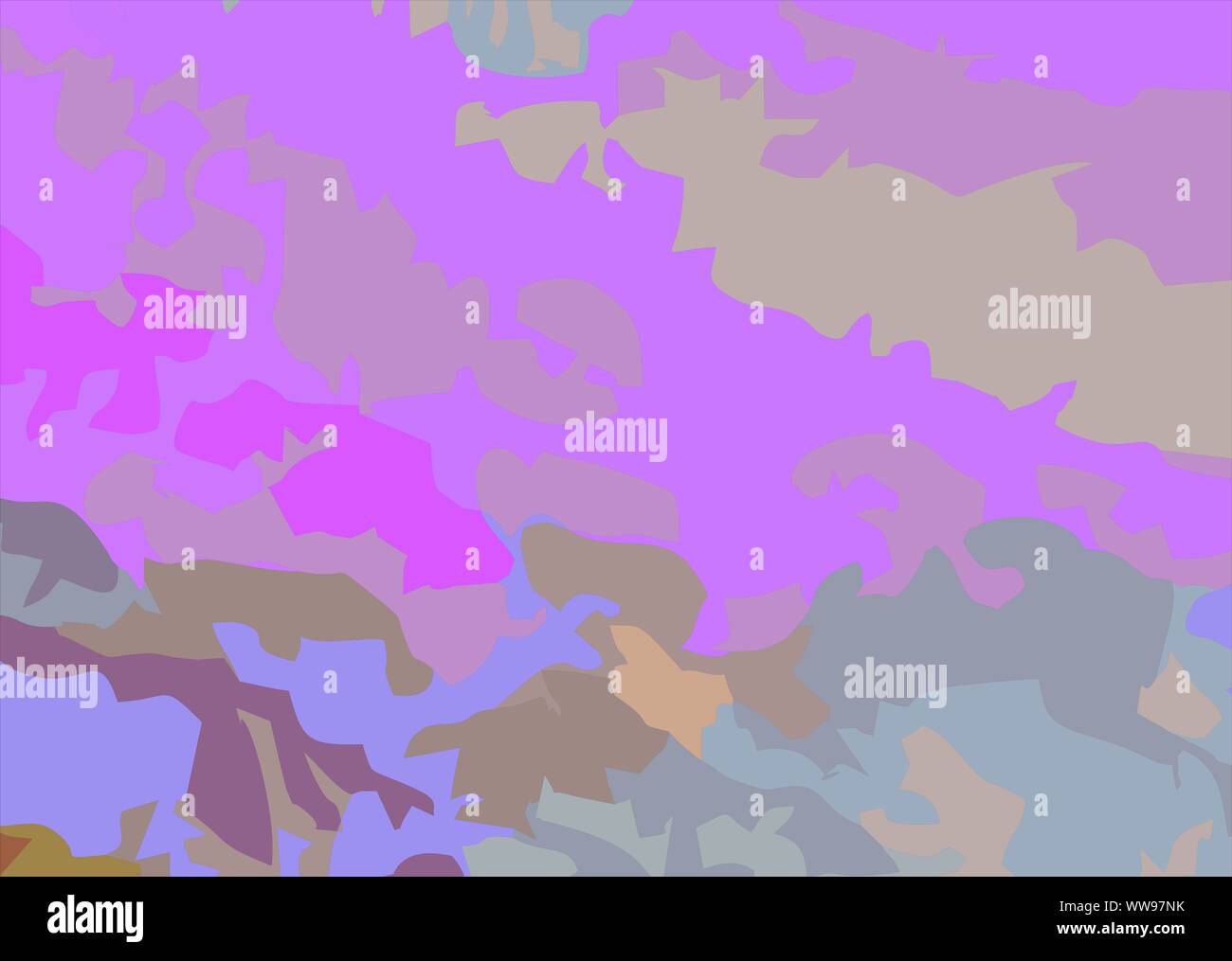 Colori militari e lustra di design in verde e altri colori Foto Stock