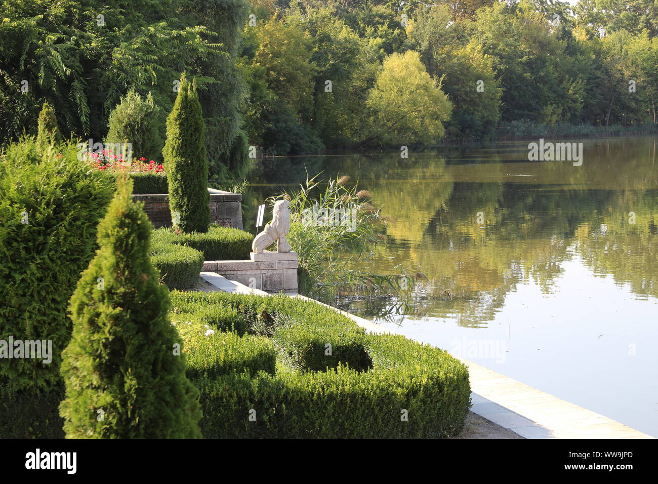 Palazzo Mogosoaia garden Foto Stock