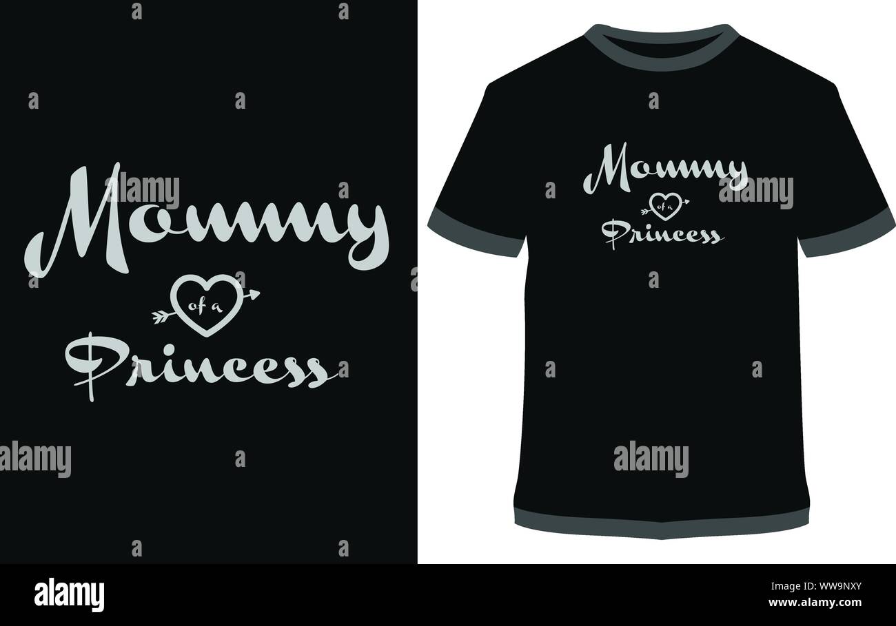 Best mom t-shirt - Mamma est 2019 - mom t-shirt - disegno vettoriale illustrazione si può utilizzare per etichetta, logo, segno, adesivo o di stampa per la t-shirt. Illustrazione Vettoriale