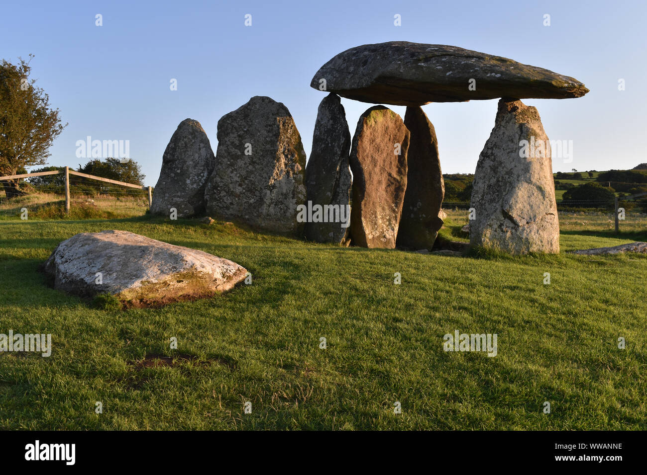 Pentre Ifan, Newport Pembrokeshire, Galles Foto Stock