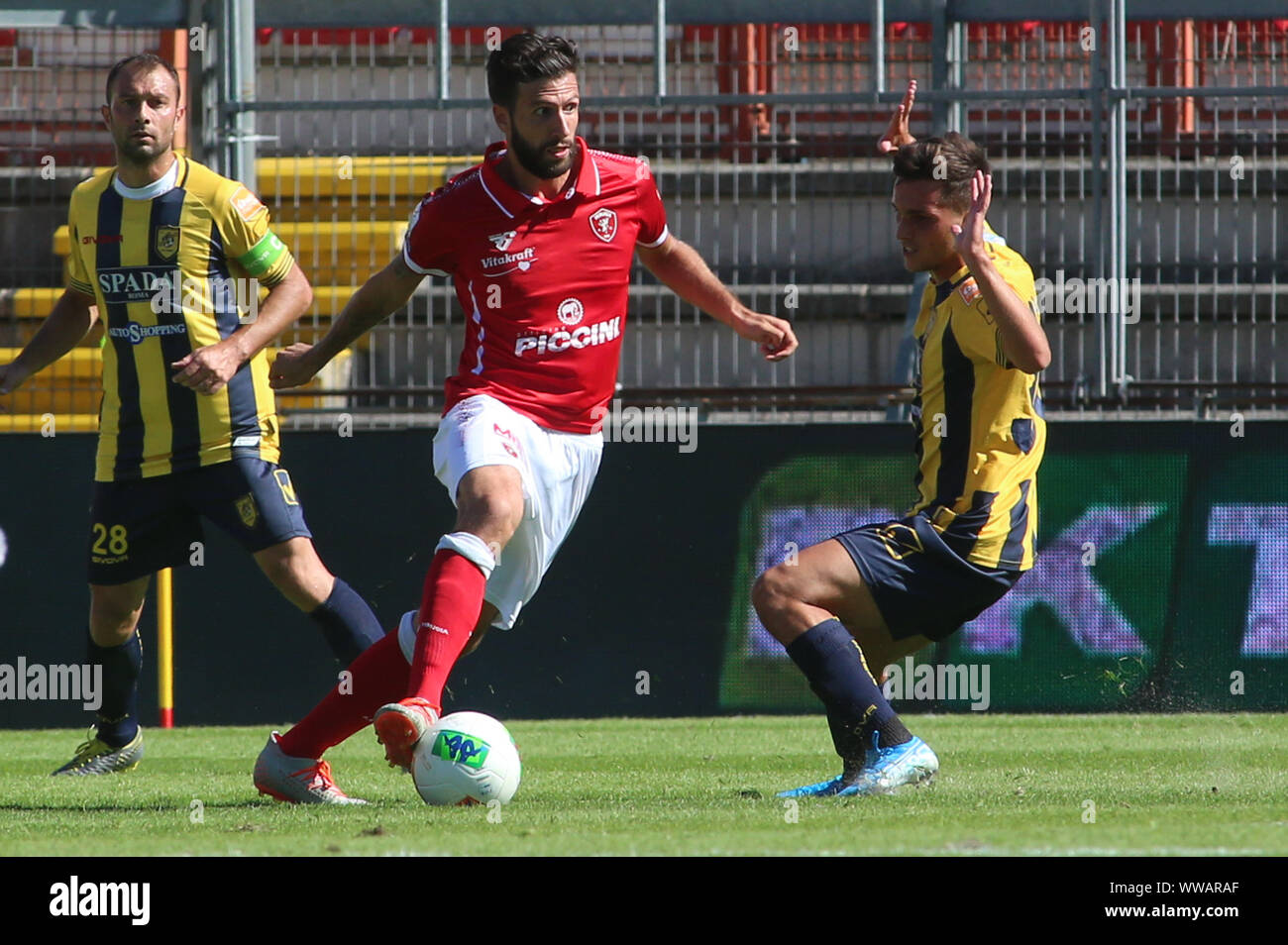 Perugia, Italia. Xiv Sep, 2019. PIETRO IEMMELLO durante Perugia Vs Juve Stabia - Calcio Italiano Serie B uomini campionato - Credito: LPS/Loris Cerquiglini/Alamy Live News Foto Stock