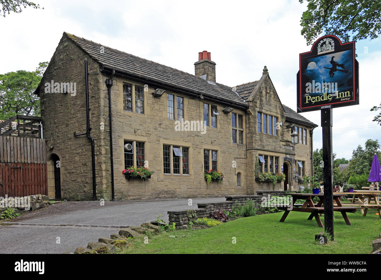 Pendle Inn, orzo, Lancashire Foto Stock