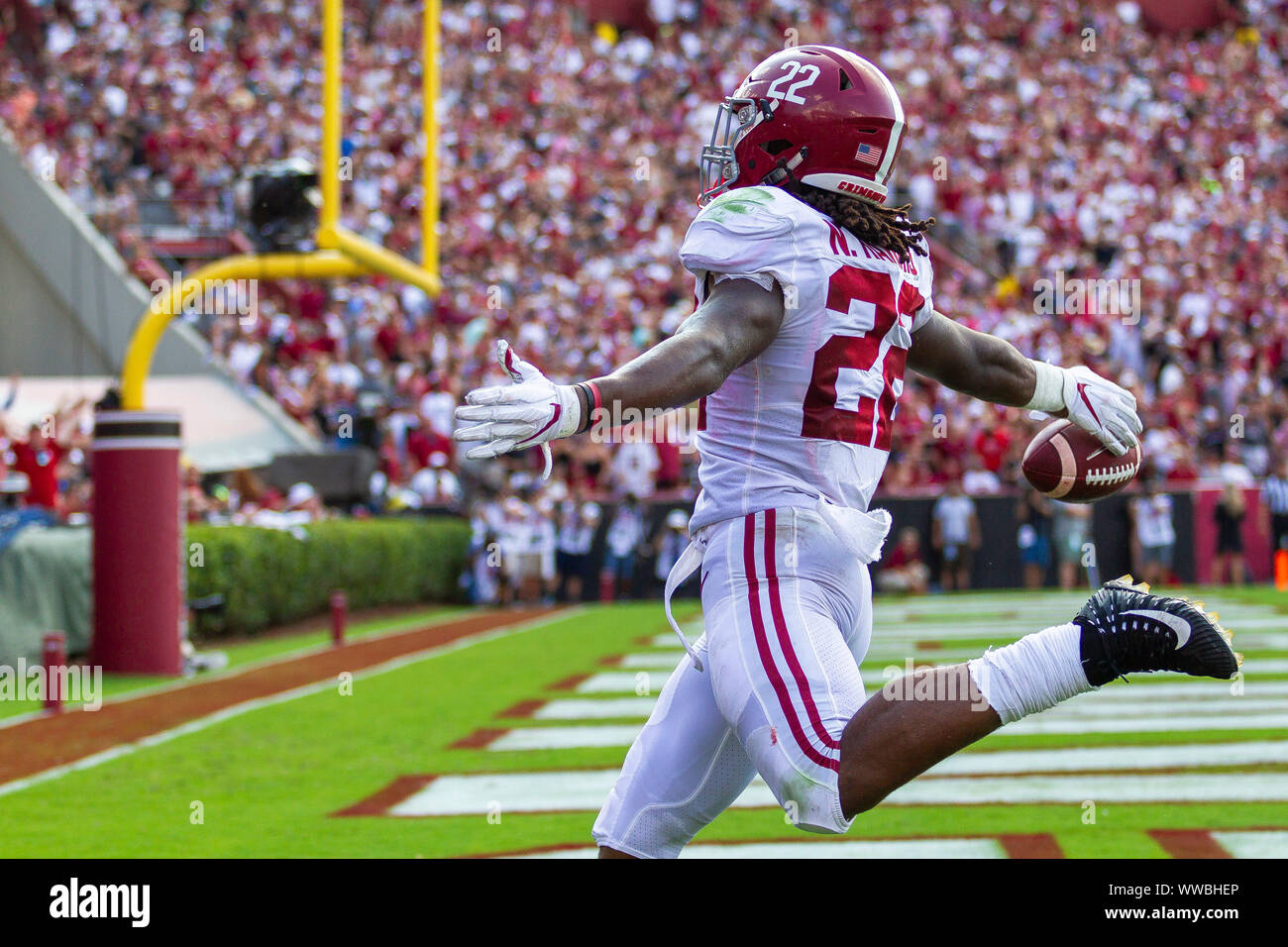 La Columbia, SC, Stati Uniti d'America. Xiv Sep, 2019. il matchup NCAA a Williams-Brice Stadium in Columbia, SC. (Scott Kinser/Cal Sport Media) Credito: csm/Alamy Live News Foto Stock