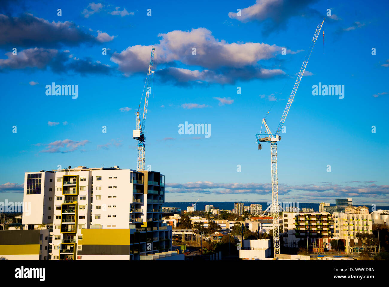 Appartamenti di lusso Costruzione - Perth - Australia Foto Stock
