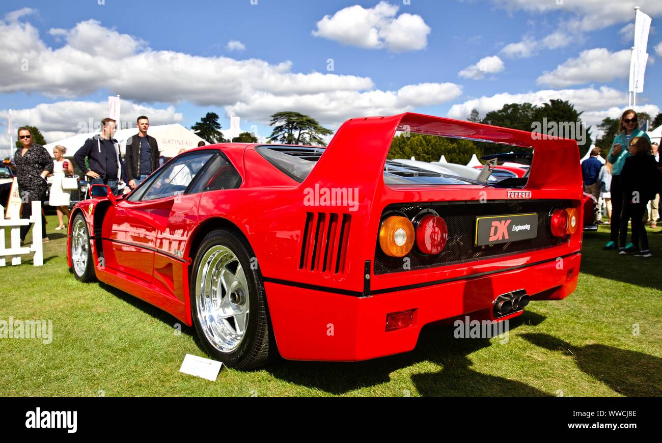 DK Engineering F40 Ferrari al 2019 Salon Privé Foto Stock