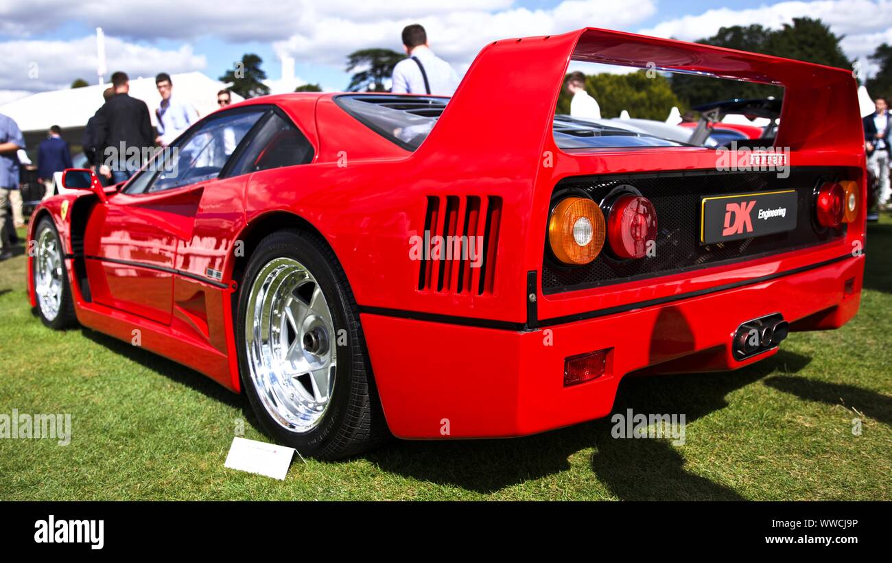 DK Engineering F40 Ferrari al 2019 Salon Privé Foto Stock