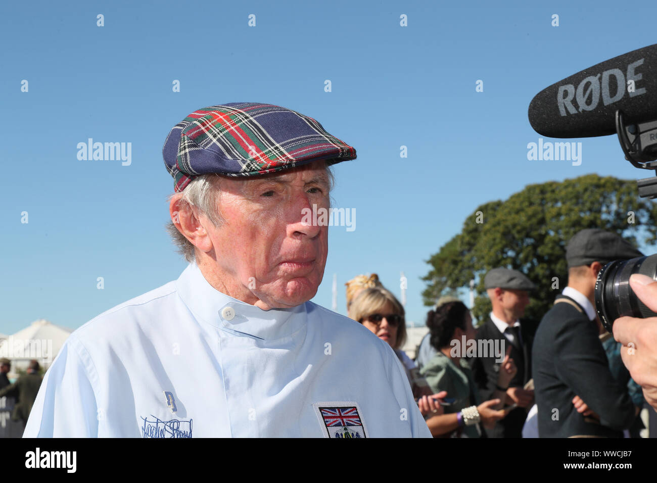 Goodwood, West Sussex, Regno Unito. Il 15 settembre 2019. Sir Jackie Stewart al Goodwood a Goodwood, West Sussex, Regno Unito. © Malcolm Greig/Alamy Live News Foto Stock