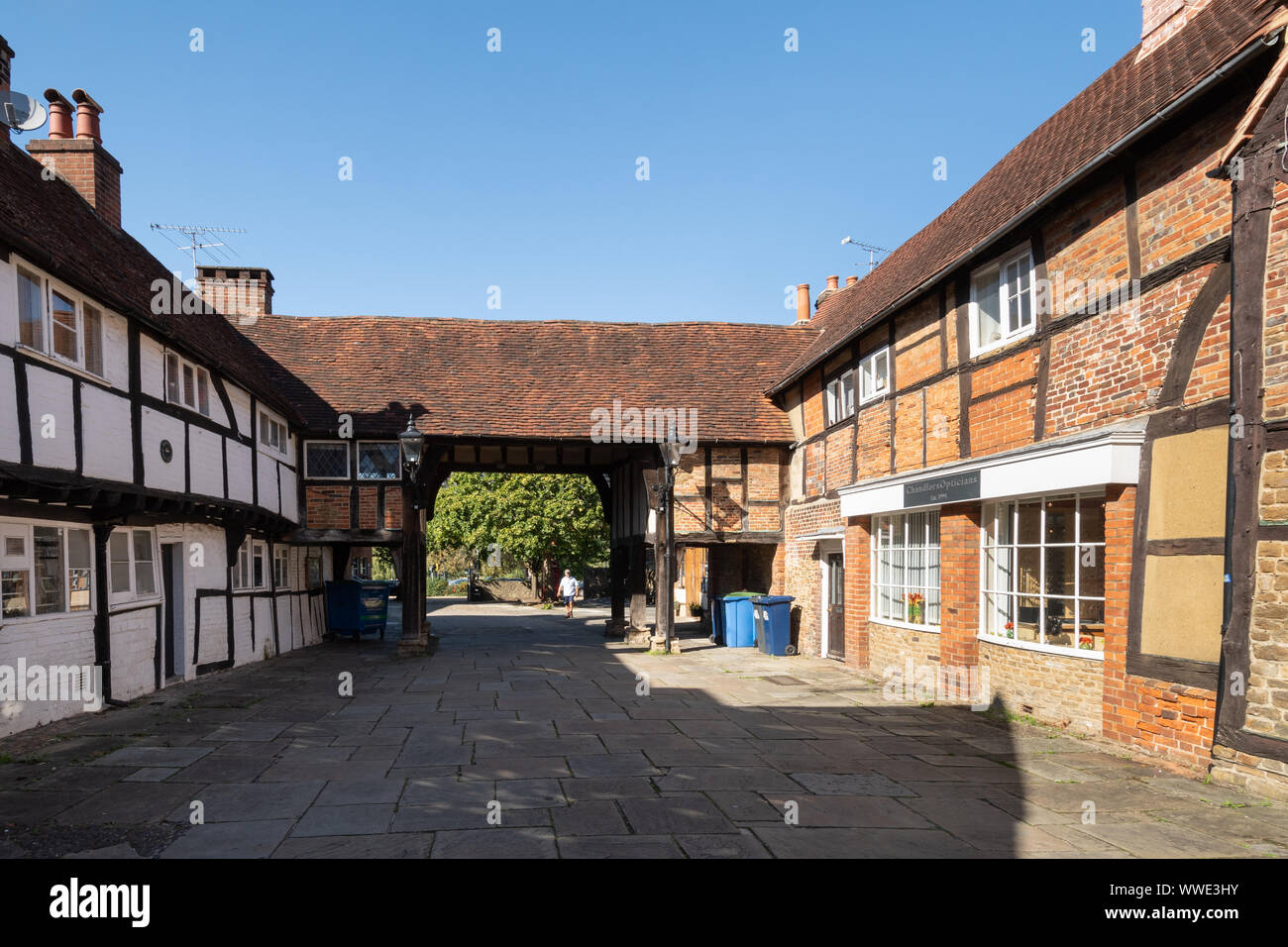 Il vecchio Crown Court, Il Grade ii Listed è un edificio storico di Godalming, Surrey, Regno Unito Foto Stock