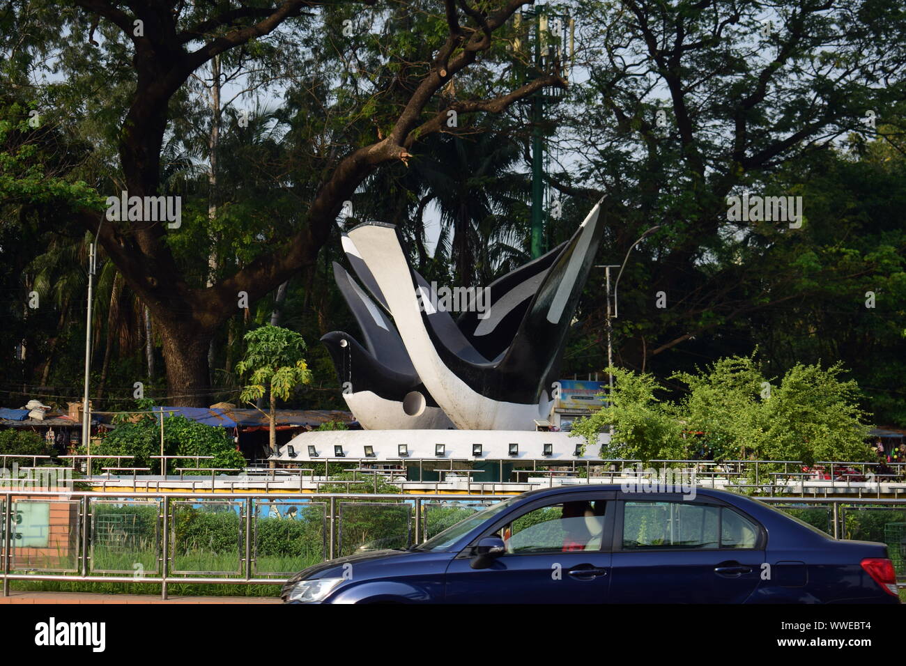 Doel square, Dhaka/Bangladesh - marzo 23,2019: Doel Chattar Foto Stock