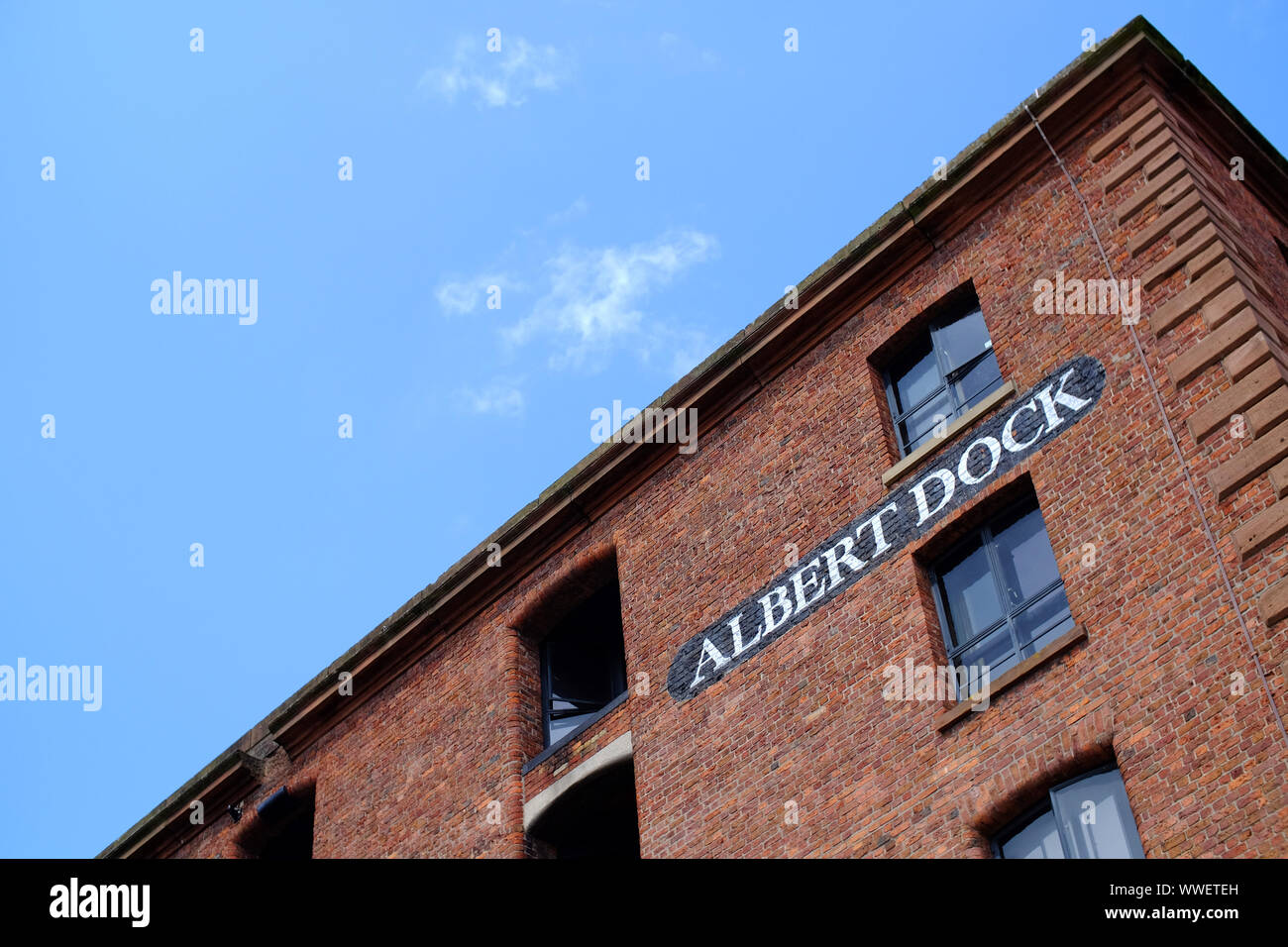 Royal Albert Dock, Liverpool, Merseyside, Regno Unito Foto Stock