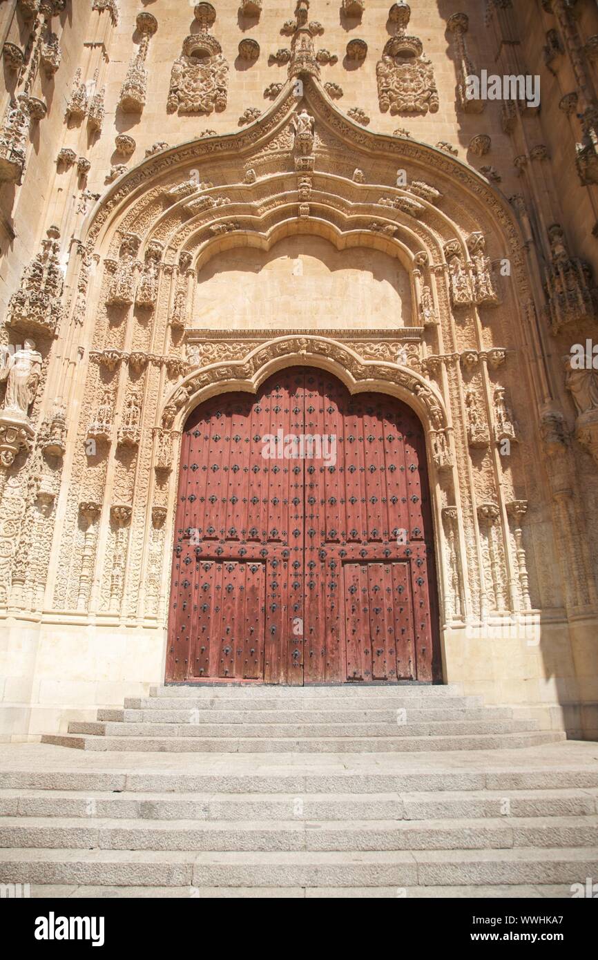 Vista della città di Salamanca Castiglia in Spagna Europa Foto Stock