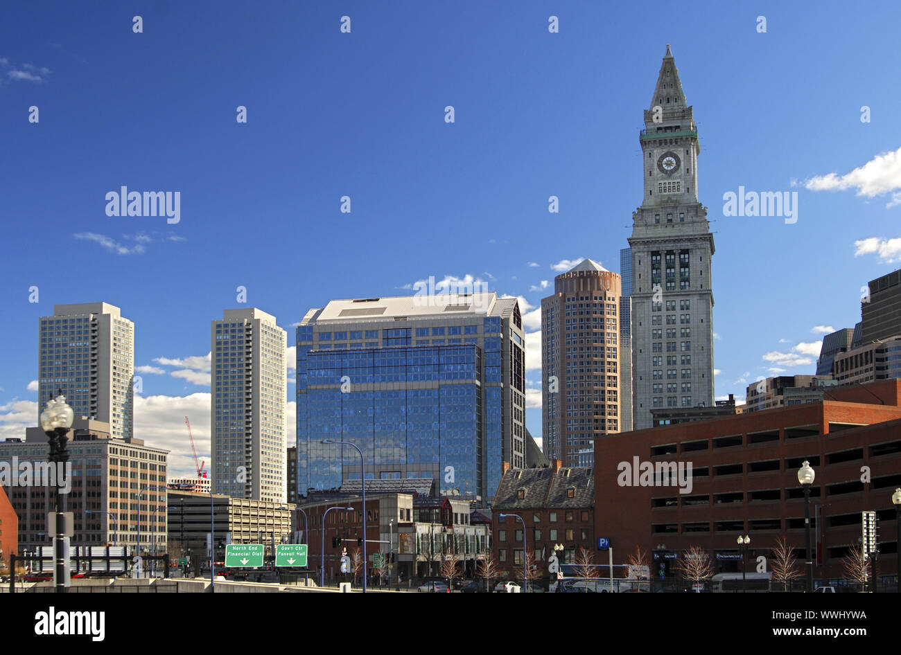 Centro citta' di Boston, Stati Uniti d'America Foto Stock