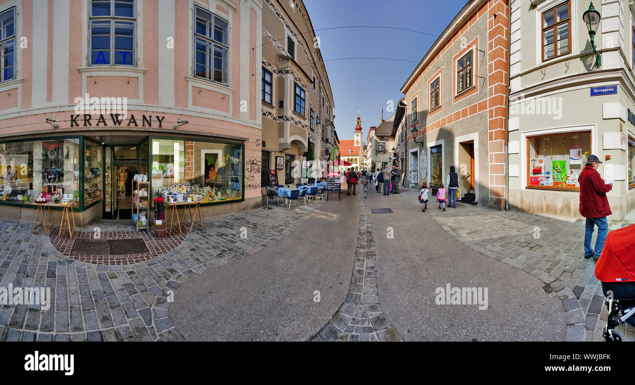 Il municipio in mödling, Austria Inferiore, Austria, Europa Foto Stock