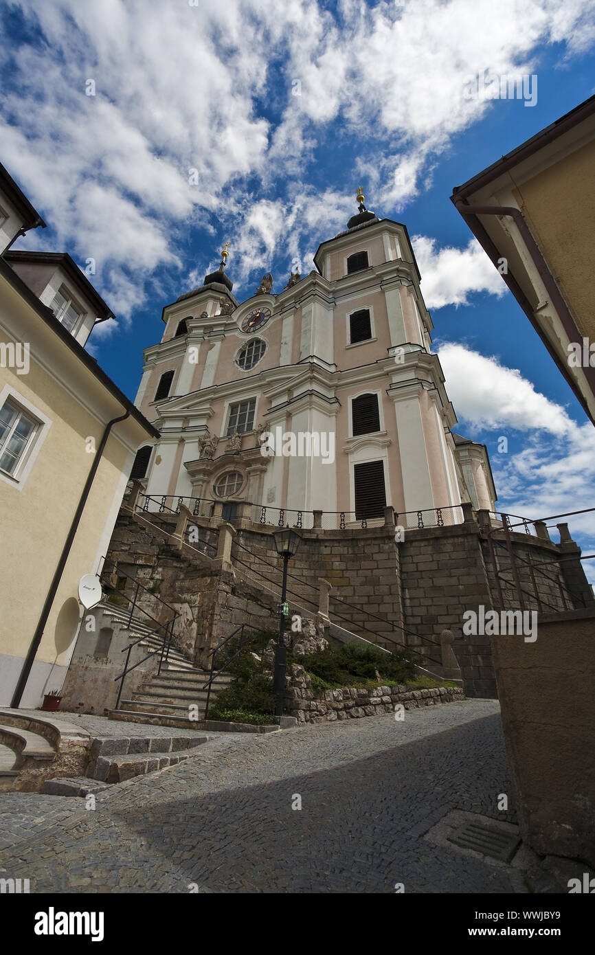 Basilica dell'Sonntagsberg, Mostviertel Regione, Austria Inferiore, Austria, Europa Foto Stock