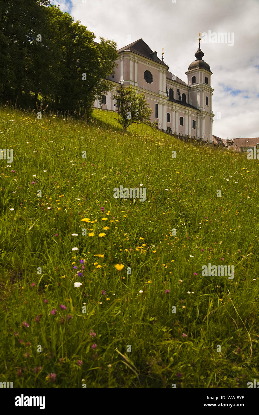 Basilica dell'Sonntagsberg, Mostviertel Regione, Austria Inferiore, Austria, Europa Foto Stock