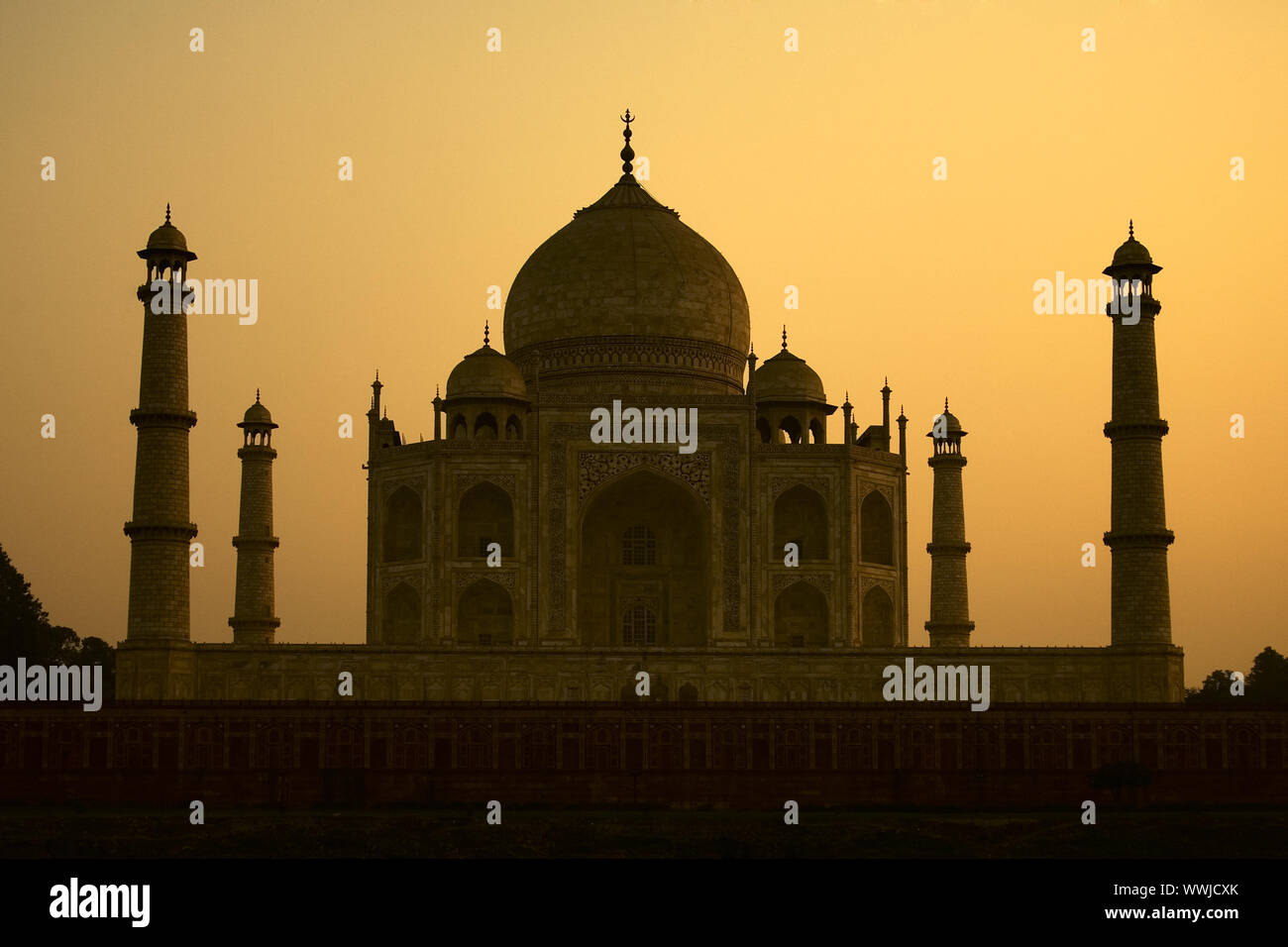 Taj Mahal, Agra, Nord India, India, Asia Foto Stock