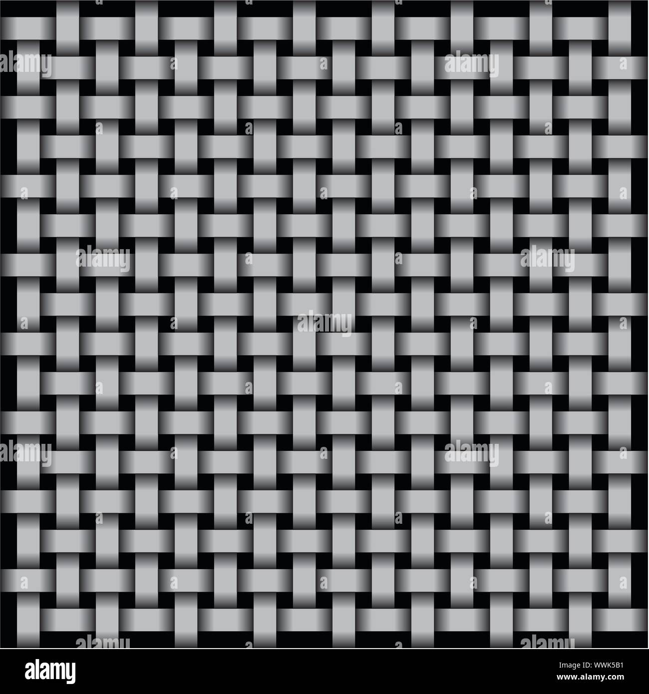 Abstract sfondo vettoriale - nastri intrecciati Illustrazione Vettoriale
