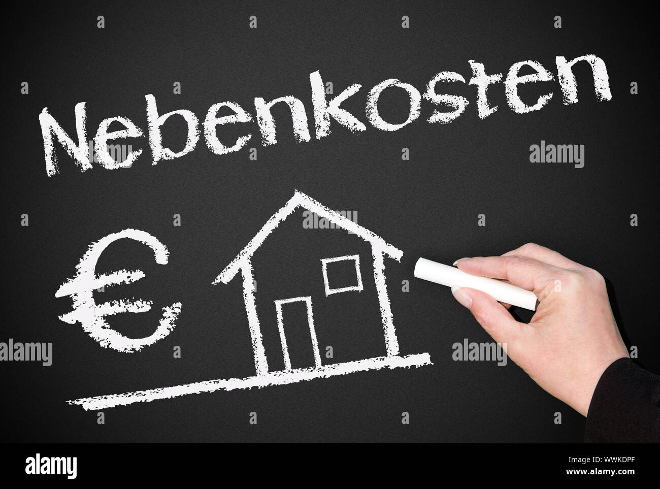 Costi aggiuntivi appartamento Foto Stock