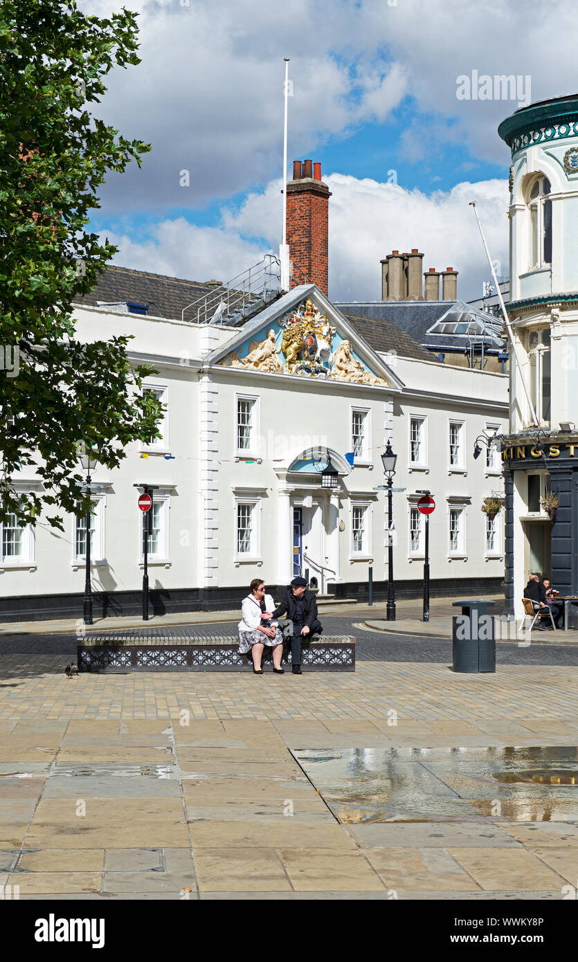 Trinity House, Hull, East Yorkshire, Inghilterra, Regno Unito Foto Stock