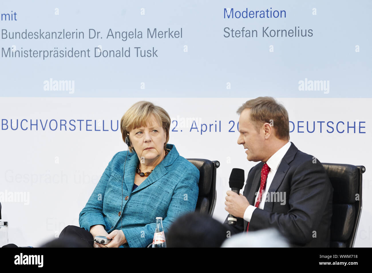 Angela Merkel - Il cancelliere e il suo mondo Foto Stock