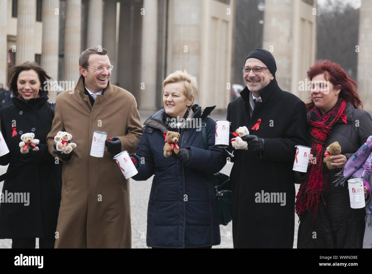 Meting tra Re Filippo VI. e Regina Letizia di Spagna e il Presidente del Bundestag tedesco Foto Stock