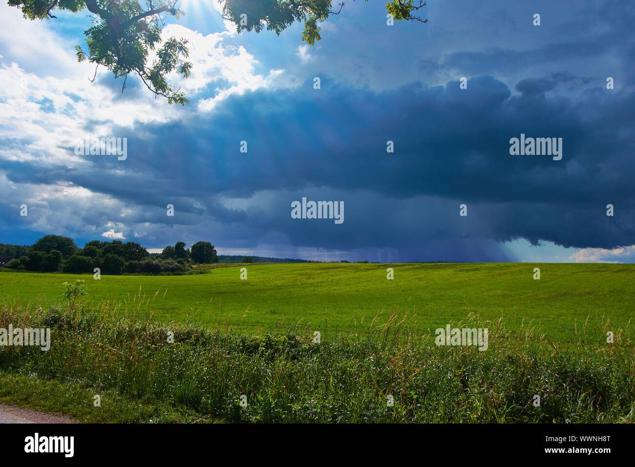 Tempesta di avvolgimento Foto Stock