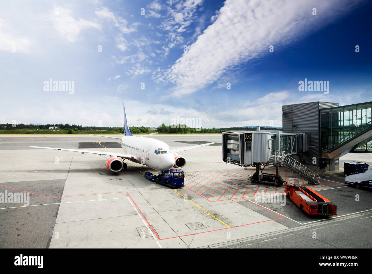 Terminal aeroporto Foto Stock